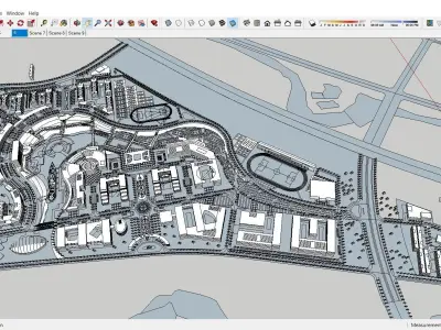 Sketchup Landscape Park 190 3D model
