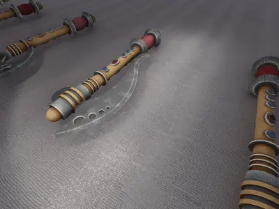 Equipment Game Code G-003 Low-poly 3D model