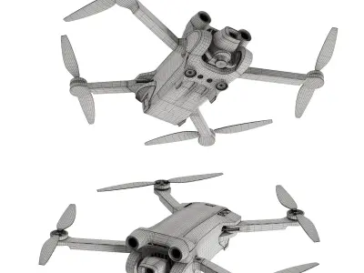 DJI Mini 3 Pro 3d Model 3D model