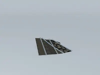 Eco Rail Roadway Rail/Tram Track L/Point Old Steam Days Free 3D model