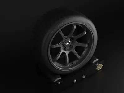 KONIG F6SX Low-poly 3D model