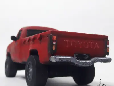 Toyota Pikup 3D print model