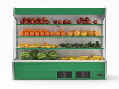  Supermarket Grocery Refrigerator 