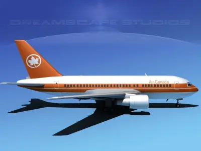 Boeing 767-100 Air Canada 1 3D model
