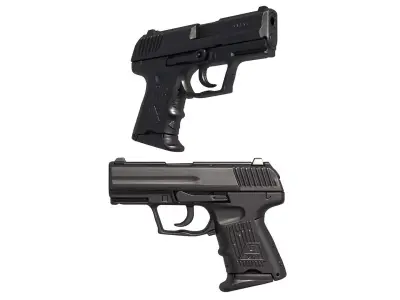 Heckler and Koch P2000  3D print model