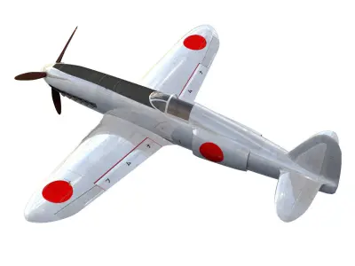 Kawasaki Ki78 Kensan 3D model