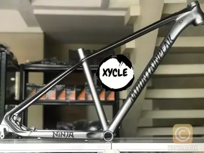 Mountain Bike Frame MountainPeek Ninja LowPoly 3D Model Low-poly 3D model