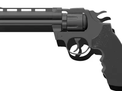 Revolver Free 3D model