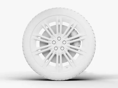 Range Rover Velar wheel 3D model