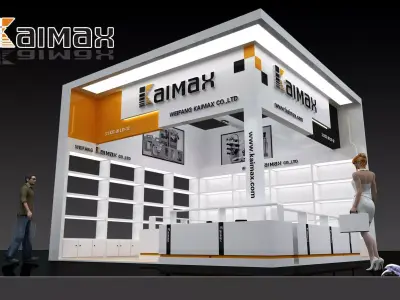 Exhibition - Area -6X6-3DMAX2012-010 3D model