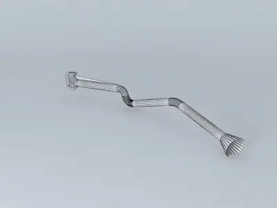 ELP suction arm with head Free 3D model