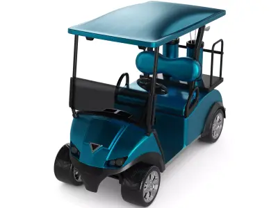 Golf Cart 3D model shop