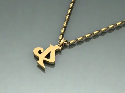 Pendant P-p1 3D print model