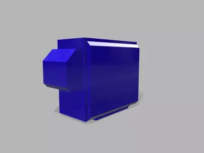 Boiler box Free 3D model