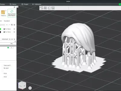 Custom3Dprint Minifigure Accessory - Minifigure Hair S2 - 007 3D print model