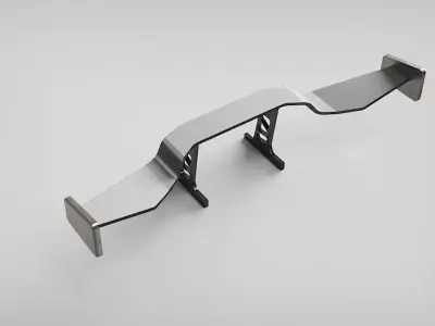 Spoiler combo sedan rear tuning 3D model