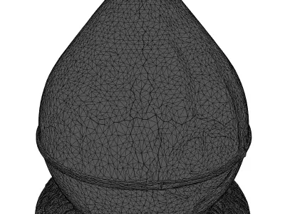 Stylized Target Bomb Prop 3D model