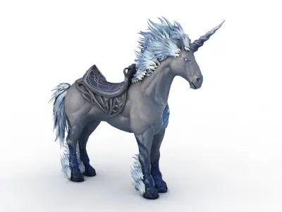 Unicorn ice 3D model