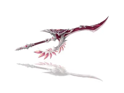 Royal Guard Sword Low-poly 3D model