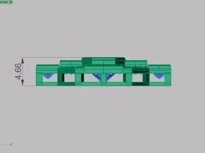  Diamond Brooch 3D print model