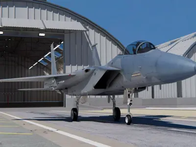 McDonnell Douglas F-15 Eagle 3D model