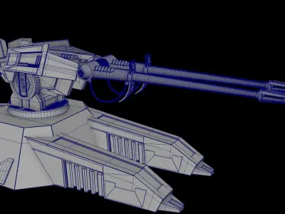 Star Wars Clone Turret Free 3D model