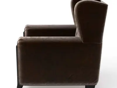 Branly Arm Chair by Jean De Merry 3D model