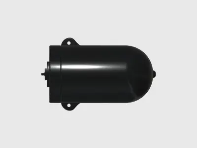 Customizable GA Wet Compass shell for flight simulator 3D print model