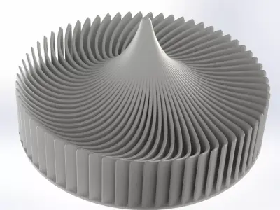 Paddle wheel 3D print model buy