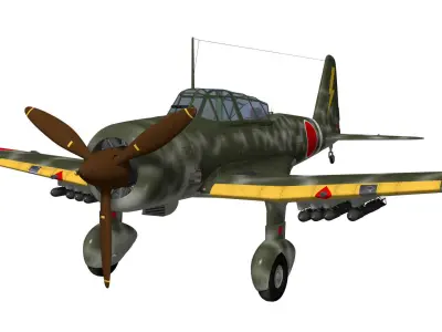 Ki51 Sonia 3D model