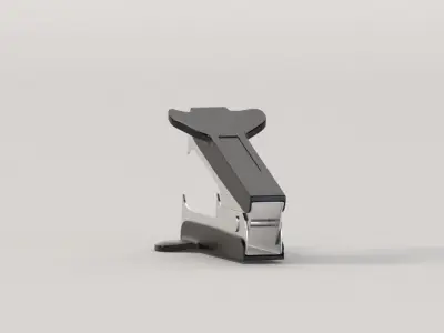 Wilko Staple Remover 3D model