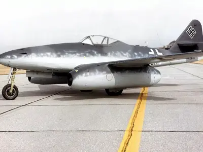 messerschmitt 262 3D model