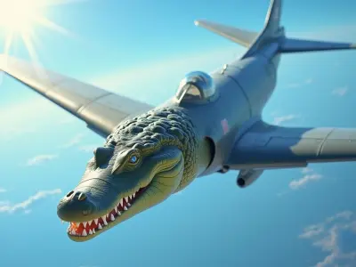 Bombardilo Crocodilo 3D model