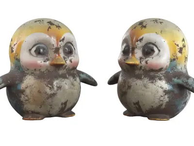 Old Toys 3D model