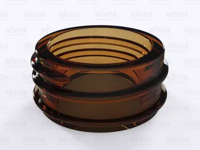 Glass finish - GME 30 12 - 36 mm - GL 36 3D model