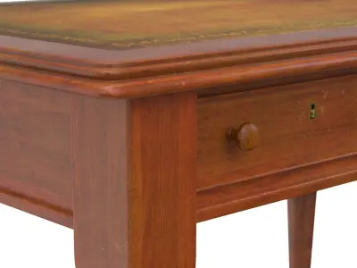 Antique Victorian Writing Table 3D model