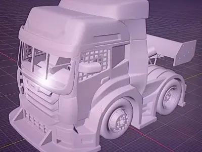 Kool formula truck 3D print model purchase