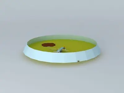 RAW main hub  Free 3D model