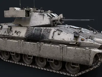 VCC-80 Dardo Low-poly 3D model
