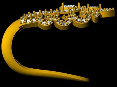 vanki Ring 3dm file 3D print model