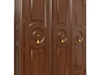 Classic cabinet 07 07 3D model