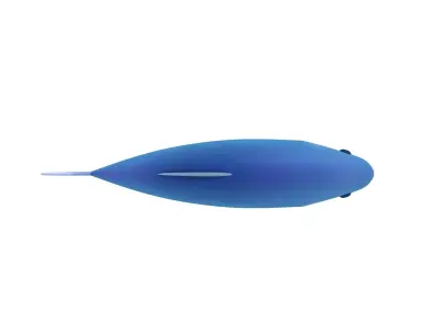 Cartoon Fish Low-poly 3D model buy