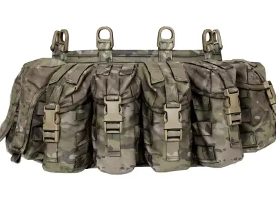 JAYJAYS GEN 4 COMMANDERS CHEST RIG Low-poly 3D model