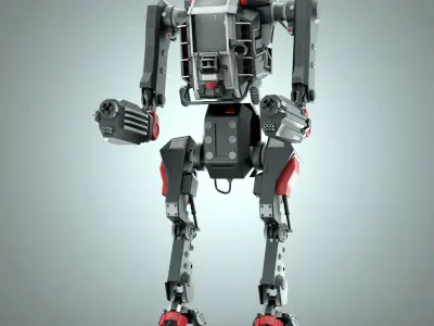 Battle Robot 3D model buy
