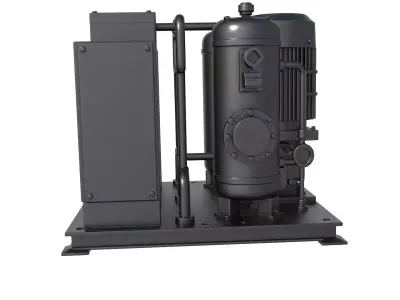 Industrial Sci Fi Engine - science fiction Engine - engine  3D print model get