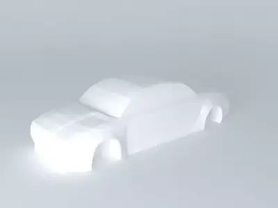 Rear Engine Coupe Free 3D model