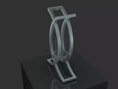 Candle Holder 3D model