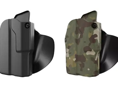 Safariland Solis Holster PBR 3D model