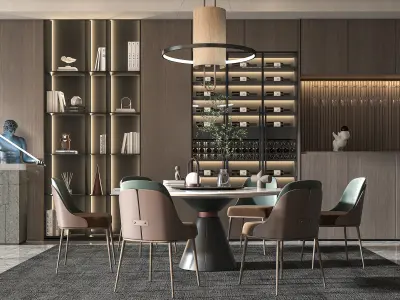 Restaurant Modern Luxury 3D model