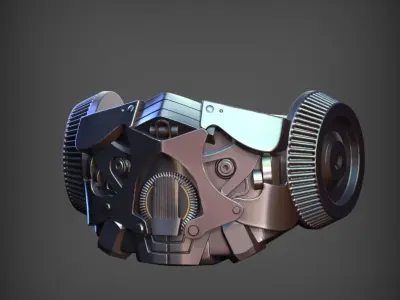 Bumblebee Face Mask Free 3D print model